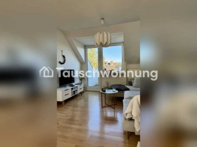 Tauschwohnung: 2-Zimmer Dachgeschosswohnung mit Balkon