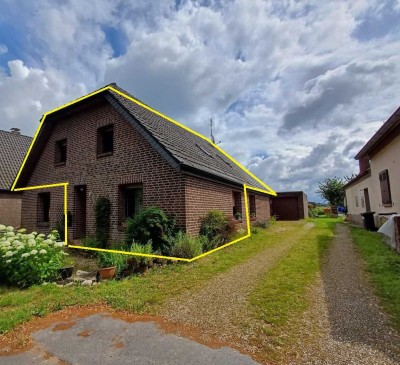 5-Zimmer Dachgeschosswohnung im ländlichen Frasselt