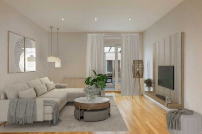 Großzügige 5-Zimmer-Wohnung mit Wintergarten & privatem Innenhof in Oberbilk