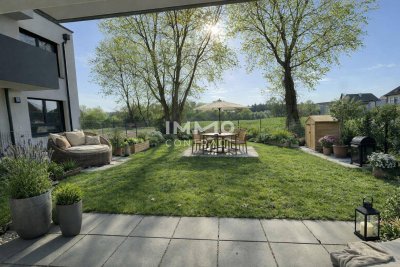 Exklusive 3-Zimmer Wohnung mit XXL-Garten &amp; Loggia – Wohnen wie im Haus