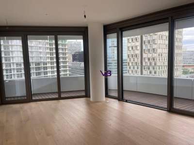 DANUBE FLATS –10. Stockwerk-Exklusives Wohnen im höchsten Wohnturm Wiens!