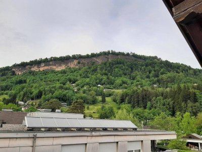 Gemütliche 4-Zimmer-Dachgeschosswohnung mit ausgezeichnetem Ausblick nach Känzele, provisionsfrei