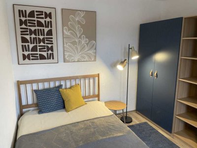 Möbliertes Zimmer in 4er-Wohngemeinschaft Erlangen Zentrum