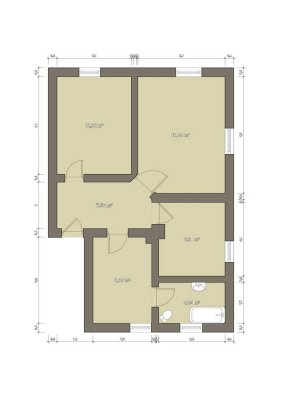Attraktive 3-Zimmer-Wohnung in Vorstadtlage mit Gemeinschaftsgarten