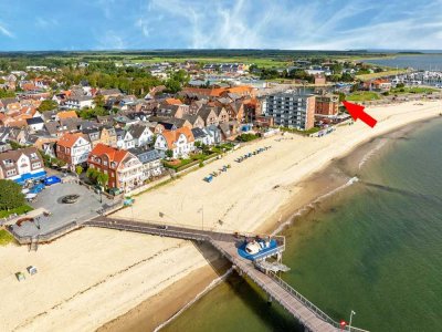 Nordsee und Hafenblick - Ferienwohnung mit Aussicht und Balkon