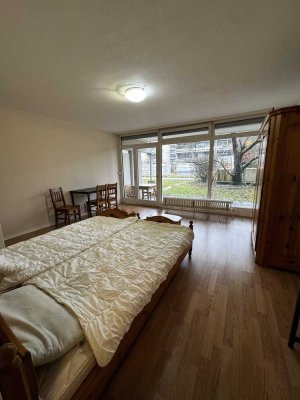 Alte Allee: 1-Zimmer Apparment im Erdgeschoß - W24