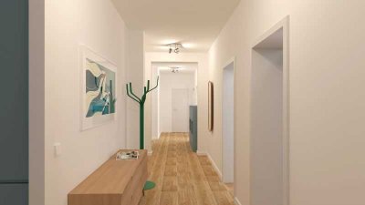 4-Raum-Wohnung mit Aufzug