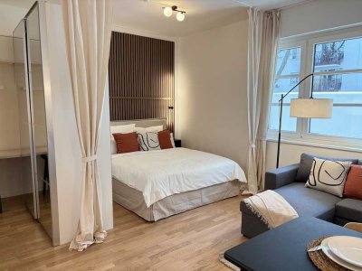 Chic, Furnished, and Waiting for You. 1.5 Room city apartment