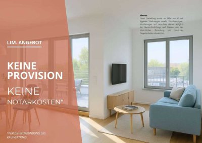 Sofort einziehen: 2-Zimmer-DG mit 2 großen Terrassen