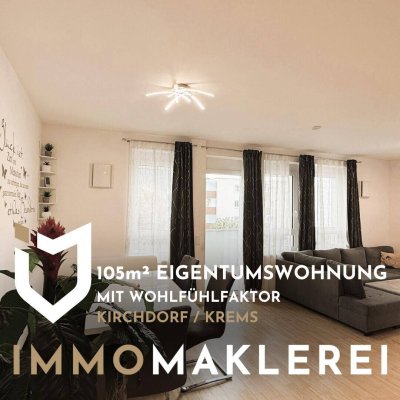 105 m² EIGENTUMSWOHNUNGMIT WOHLFÜHLFAKTOR KIRCHDORF / KREMS