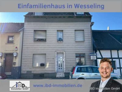 Mit Wohnrecht (keine Selbstnutzung) 
Einfamilienhaus in guter Lage von Wesseling