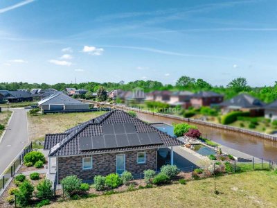 !!Wohnen am Wasser mit Bootsanleger!! Ruhig gelegener Bungalow mit Terrasse und Carport