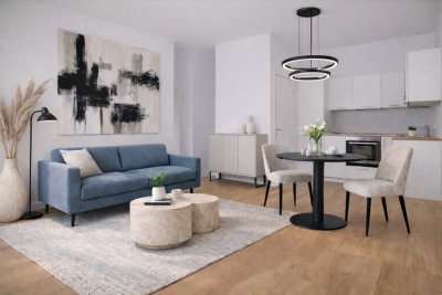 Lichtdurchflutet und stilvoll: 3-Zimmer-Wohnung mit Balkon – provisionsfrei
