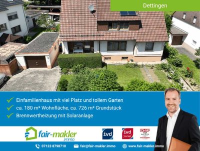 FAIR-MAKLER: Familienhaus oder Arbeiten und Wohnen kombinieren - ruhige Lage