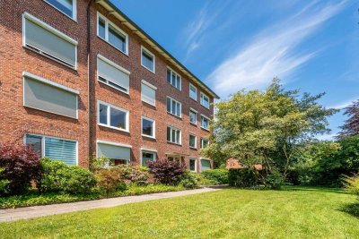 Norderstedt-Garstedt | Modernisierte 3-Zimmer Whg. mit großem überdachten Balkon in zentraler Lage