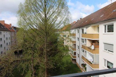 Helle 2-Zimmer Wohnung mit Balkon in Uni-Nähe