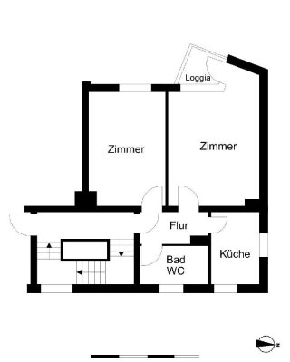 Modernisierte Wohnhäuser