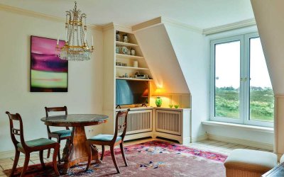 Gemütliche Wohnung mit Heideblick