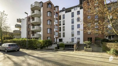 Gepflegte 2 Zimmer-Wohnung mit Balkon und Einbauküche Nähe Klinikum