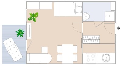 Helle Neubauwohnung mit Balkon im 2. Stock