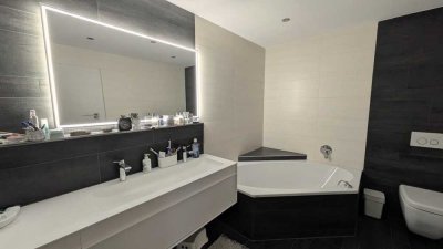 137 m² auf einer Ebene: modern ausgestattete Terrassenwohnung in Stupferich, Bezug nach Absprache