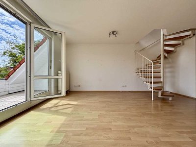 Charmante 2-Zimmer-Maisonette-Dachgeschosswohnung in modernem 5-Parteien-Haus zu vermieten!
