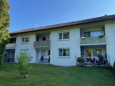 Stilvolle, vollständig renovierte 2-Raum-Wohnung mit Balkon und EBK in Lindau