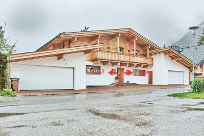 EXCLUSIVE GARTEN-MAISONETTWOHNUNG TOP 2 IN TIROL - IHR RÜCKZUGSORT IN BESTER LAGE IN LEUTASCH-WEIDACH