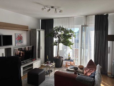 Stilvolle, geräumige und neuwertige 1-Zimmer-Wohnung mit Balkon und EBK in Pfedelbach