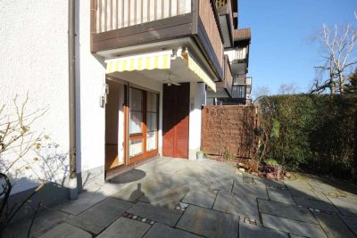 Schöne 3,5-Zi.-Süd-Terrassen-Garten-Wohnung in Germering!