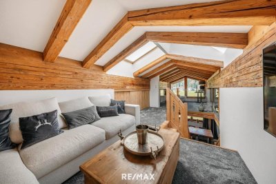 Exklusive Maisonette im alpinen Stil mit Panoramablick auf den Wilden Kaiser