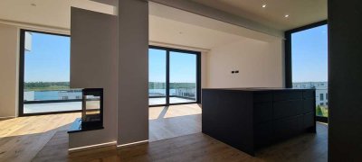 KAP ZWENKAU + BEHEIZTER POOL + KAMIN + TIEFGARAGE + EBK + SMART LICHT