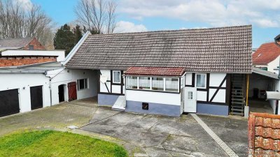 Mehr Raum für Ihre Vision – Wohnhaus mit Werkstatt, Hof und Garten