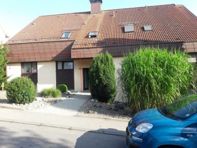 Schöne 3,5-Zimmer-EG-Wohnung mit Balkon und EBK in Sigmaringen