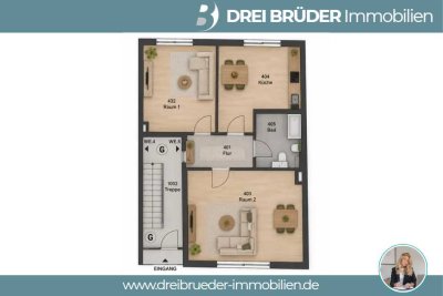 Renovierte Wohnung mit Top-Lage an der Weseler Straße