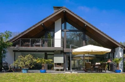 Architektenhaus mit Schwimmbad und Sauna in Mecklenbeck