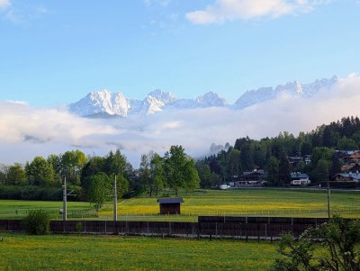 Kompakt wohnen in bester Lage KITZBÜHEL - Garçonnière mit traumhaftem Wilder-Kaiser-Panorama!