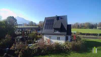 Aigen: Stadthaus im Grünland wartet auf Fertigstellung