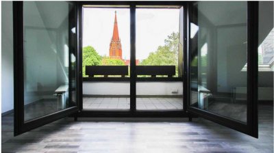 Delmenhorst - Mitte | Zentrale 2-Zi.-Wohnung mit Fahrstuhl, EBK und Loggia in der Innenstadt