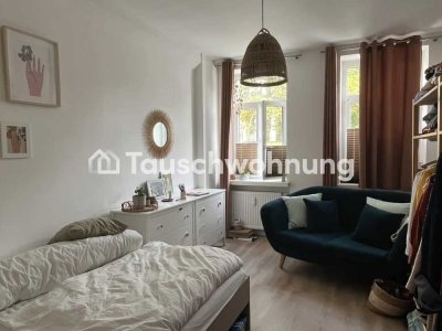 Tauschwohnung: Helle 2-Raumwohnung mit Balkon im Leipziger Westen