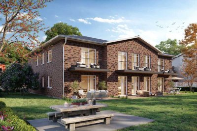 Neubau-Erstbezug: Helle 3-Zimmer-EG-Wohnung mit Terrasse in Bruchhausen-Vilsen