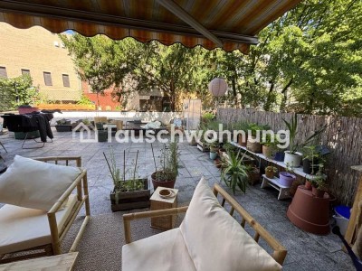Tauschwohnung: Tausche 70qm mit großer Terrasse gegen 2 Single-Wohnungen
