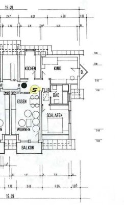 3-Zimmer-Wohnung in Frankenhardt - mit Haustiere erlaubt!