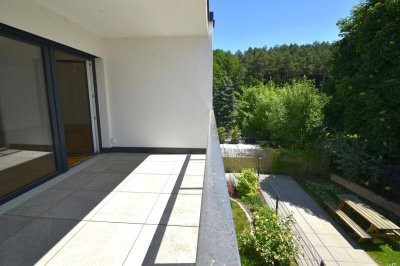 Exklusive Neubauwohnung mit Balkon und Tiefgaragenstellplatz in ruhiger Stadtnähe
