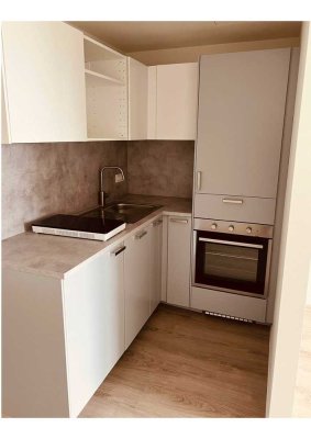 1-Raumwohnung im ELLA mit Küche und Fußbodenheizung