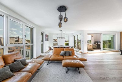 Penthouse Exklusivität in Nürnberg Maxfeld - Traumhafter Burgblick trifft Stadtparknähe