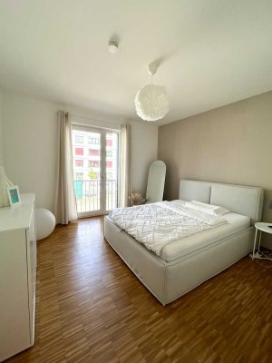 Wunderschöne, helle 2-Zimmer-Wohnung mit Balkon in Top-Lage – ab Oktober/November zu vermieten