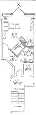 Attraktive 1-Zimmer-Wohnung mit gehobener Innenausstattung in Neubrandenburg