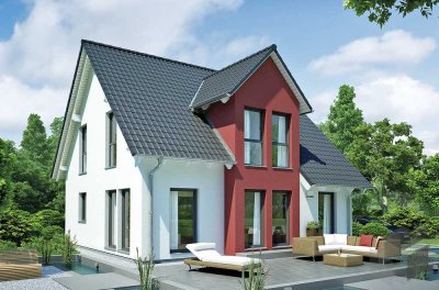 Neubau eines Einfamilienhauses mit Garage