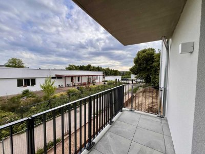 Erstbezug: barrierefreie 2-Raum-Wohnung mit EBK & Balkon
